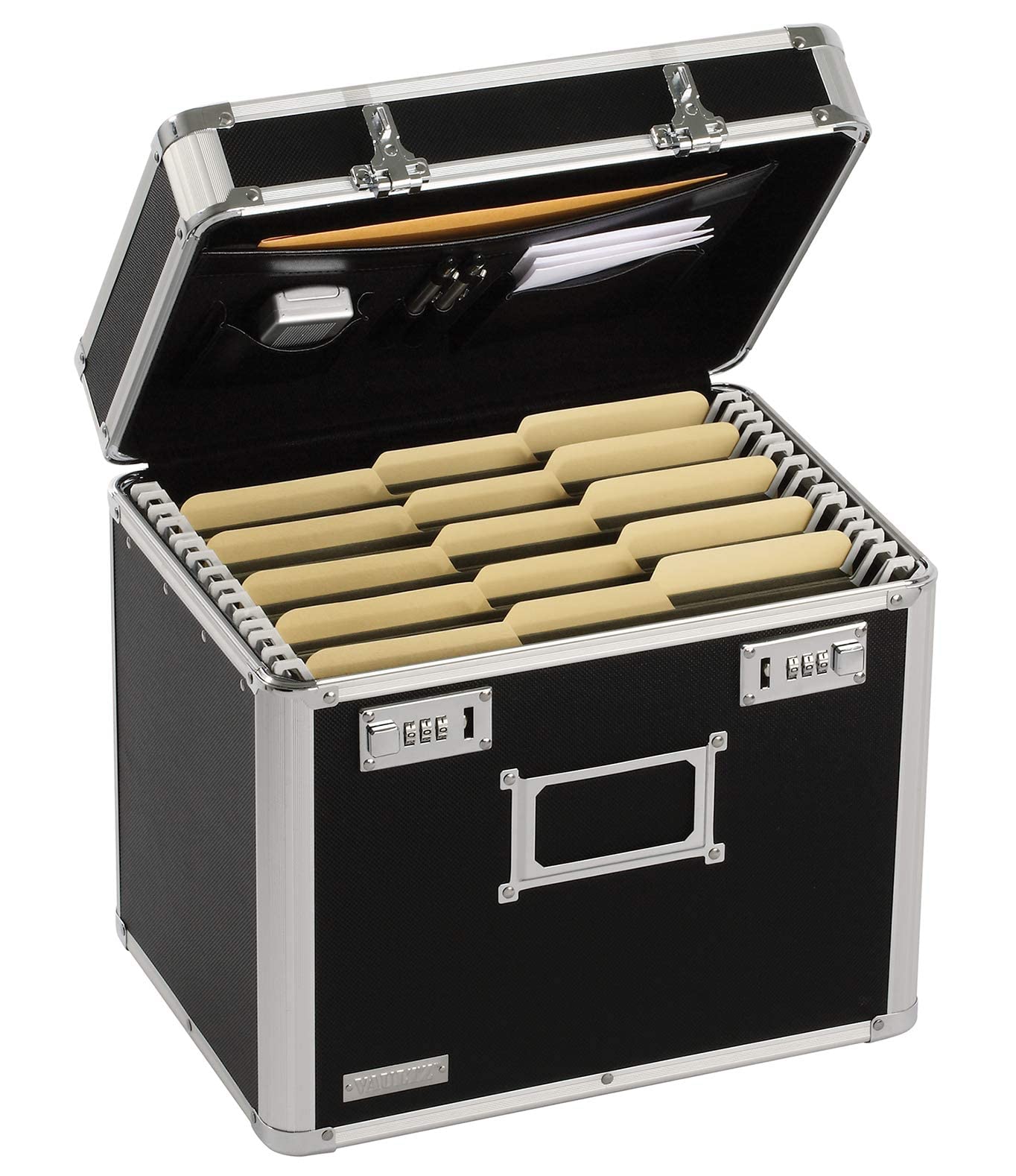 Amazon.com : Vaultz Locking File Organizer Box - 13.5 x 13.25 x